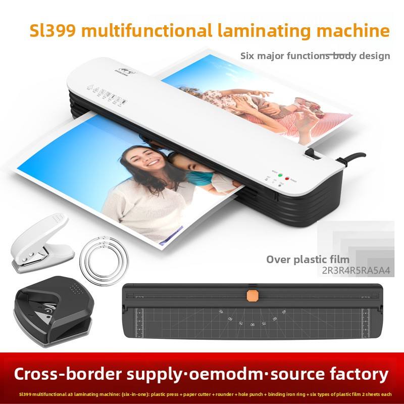 SL399 A3 High Quality Desktop Photo Laminator Hot and Cold Pouch Laminating Machine