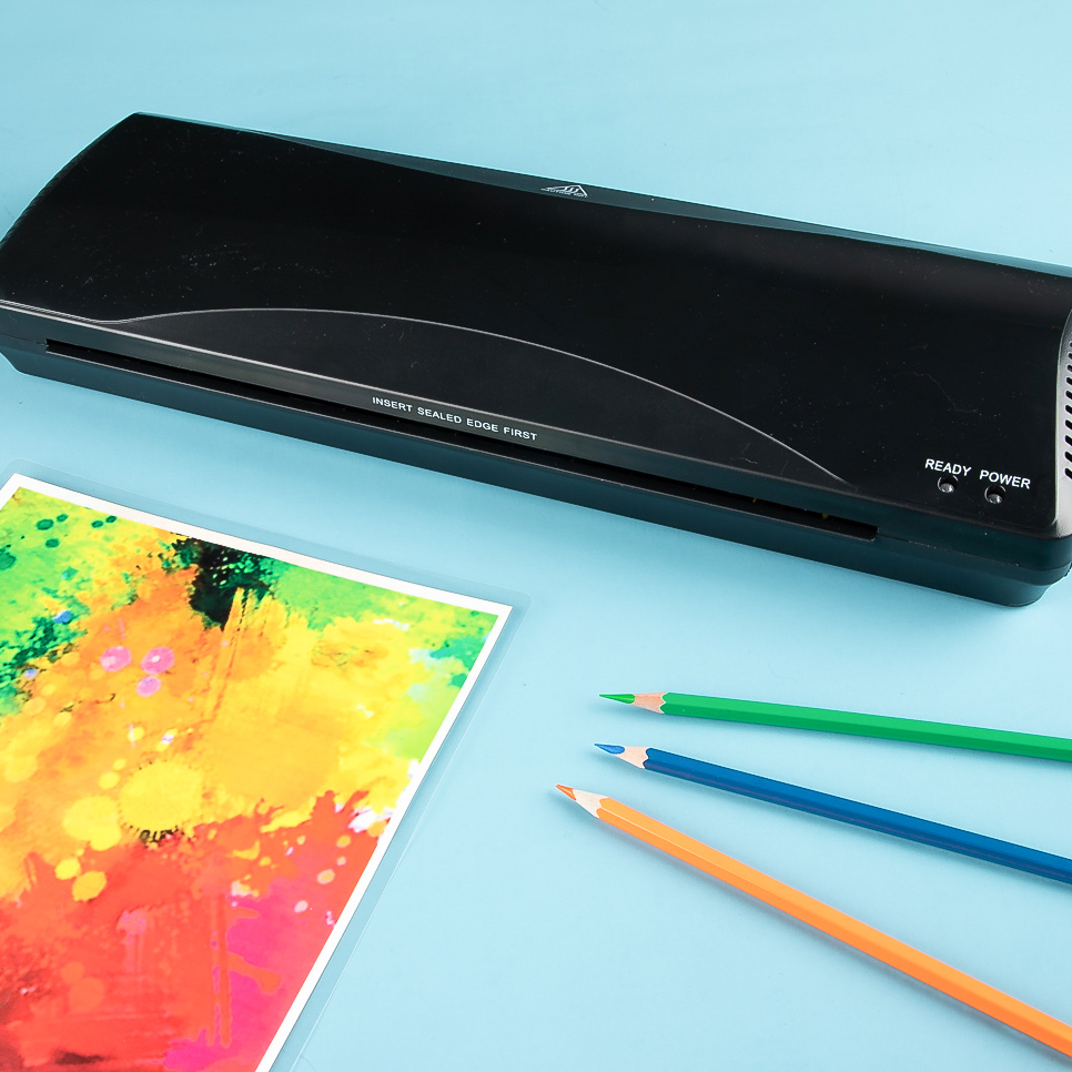 KuoRui LM-382 Hot and Cold Pouch Laminator A3/A4/A5/A6 Paper Size Laminating Machine