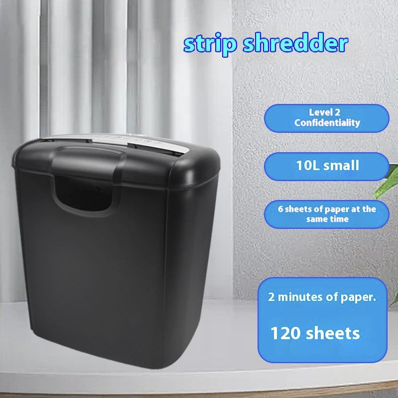 KuoRui 601S L2 Electric Small Desktop Paper Shredder For Office & Household