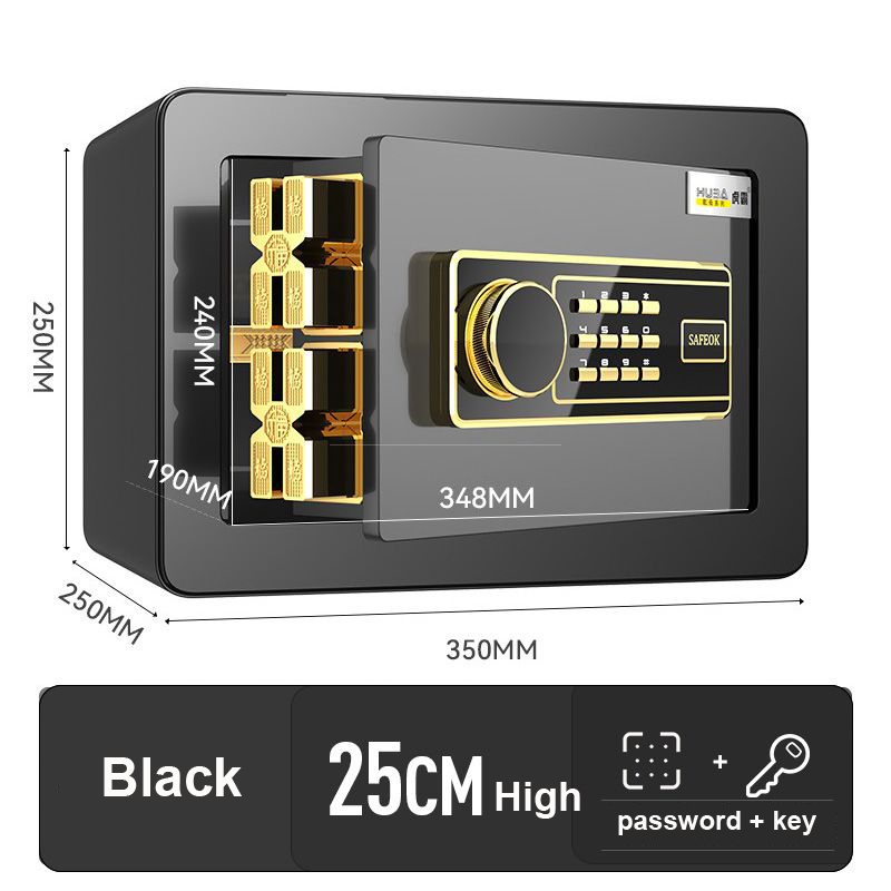 H25 Mini Home and Hotel Electronic Digital Lock Safe Deposit Box Safety Box 