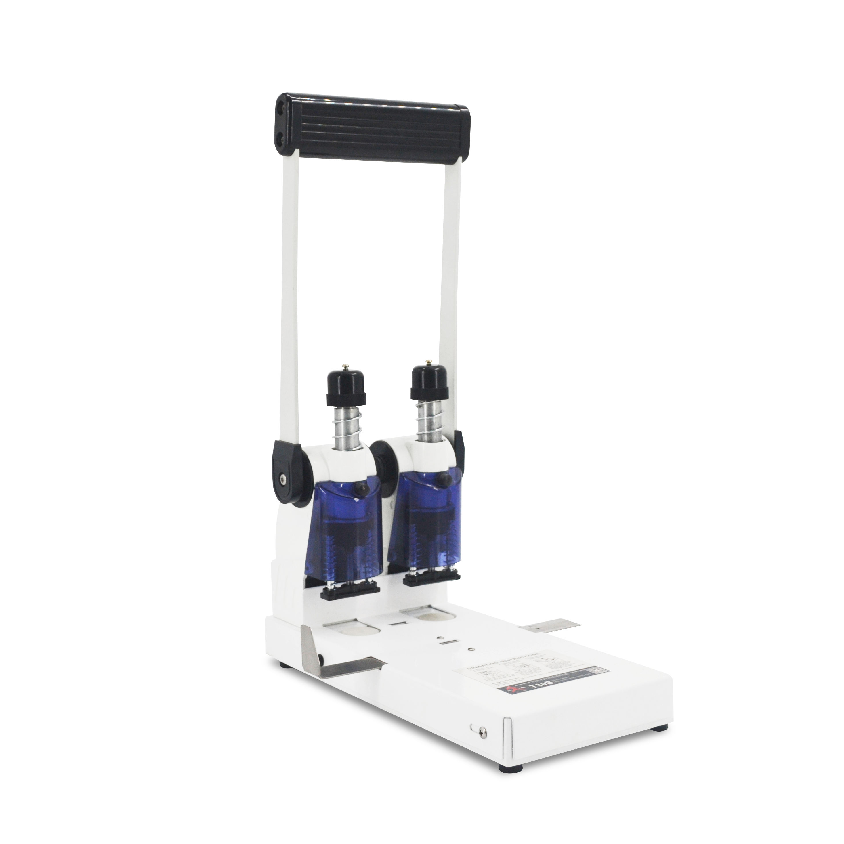 T30B Heavy Duty Manual Paper Hole Punching Machine with Double Holes for Office