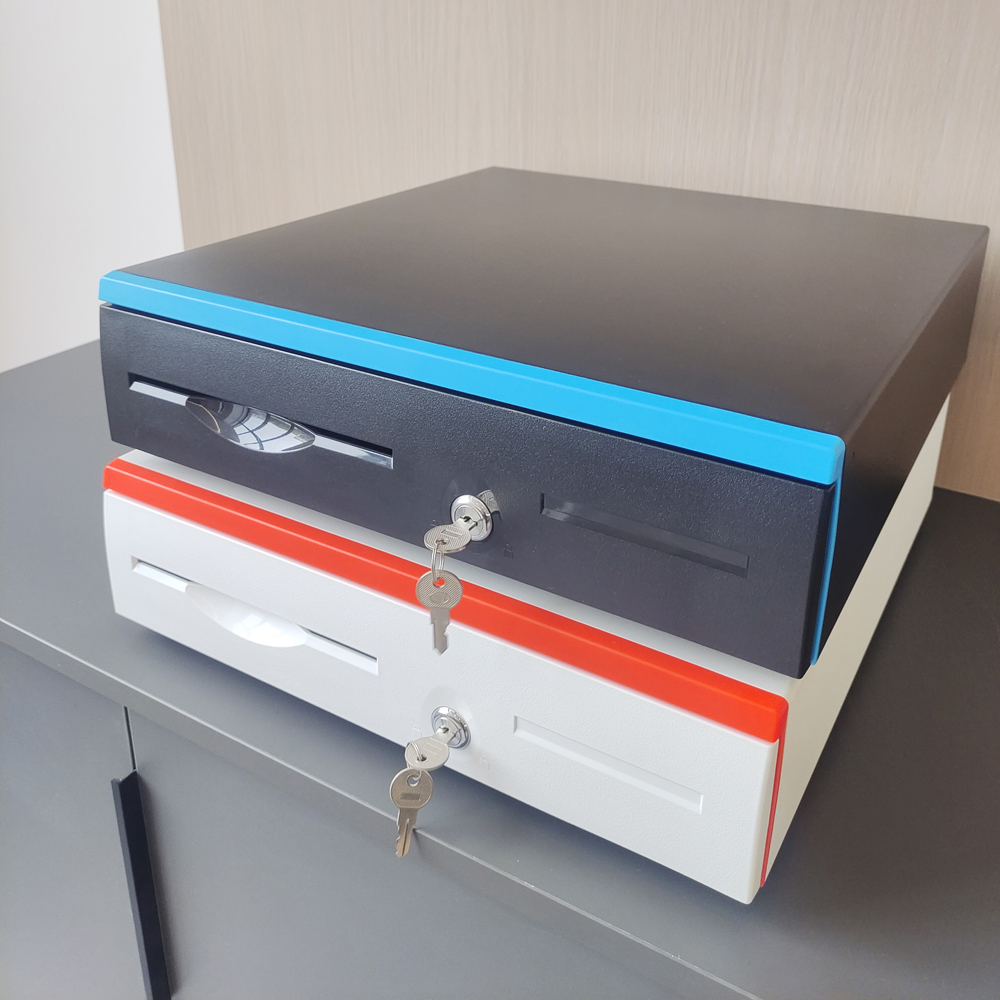 JY-405E Durable Metal & ABS Plastic Cash Drawer With 1 Year Warranty