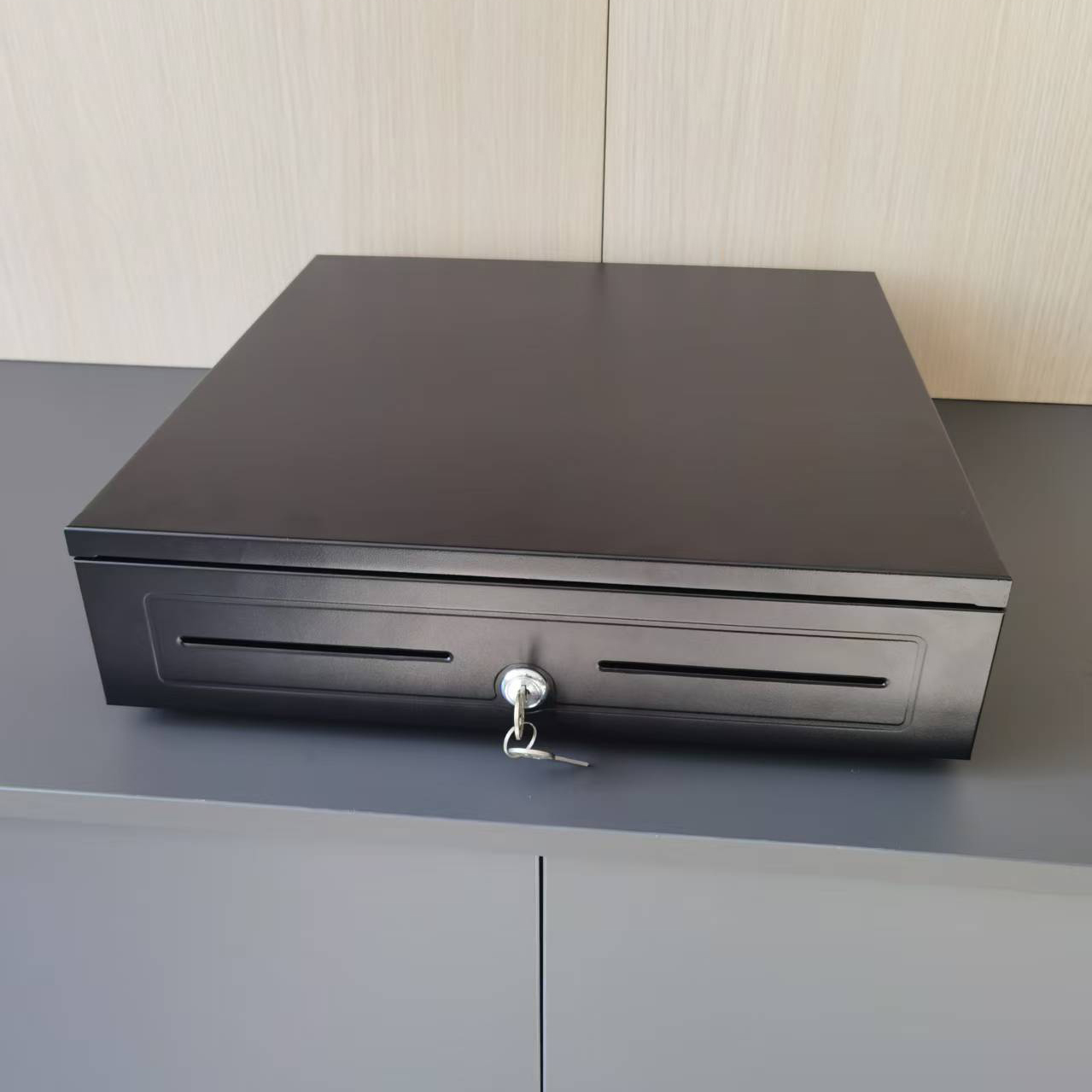 JY-410A  Heavy Duty All Metal Cash Register Drawer for Point of Sale (POS) System With Removable Cash Tray