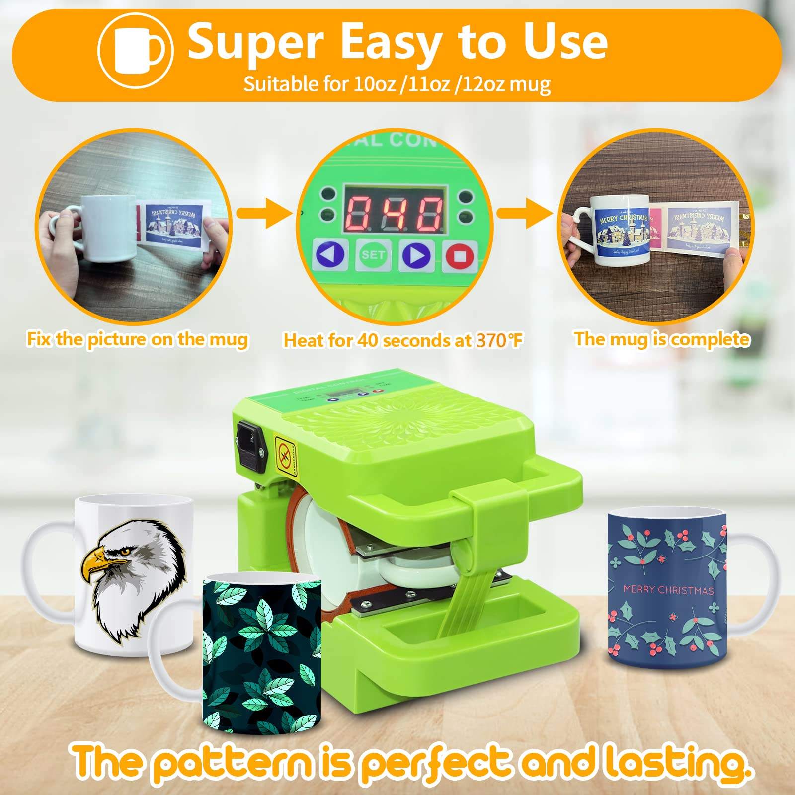WT-01 Mini Mugs Sublimation Heat Press Machine New Arrival Mug Machine Heat Press Sublimation Mug Machine Making