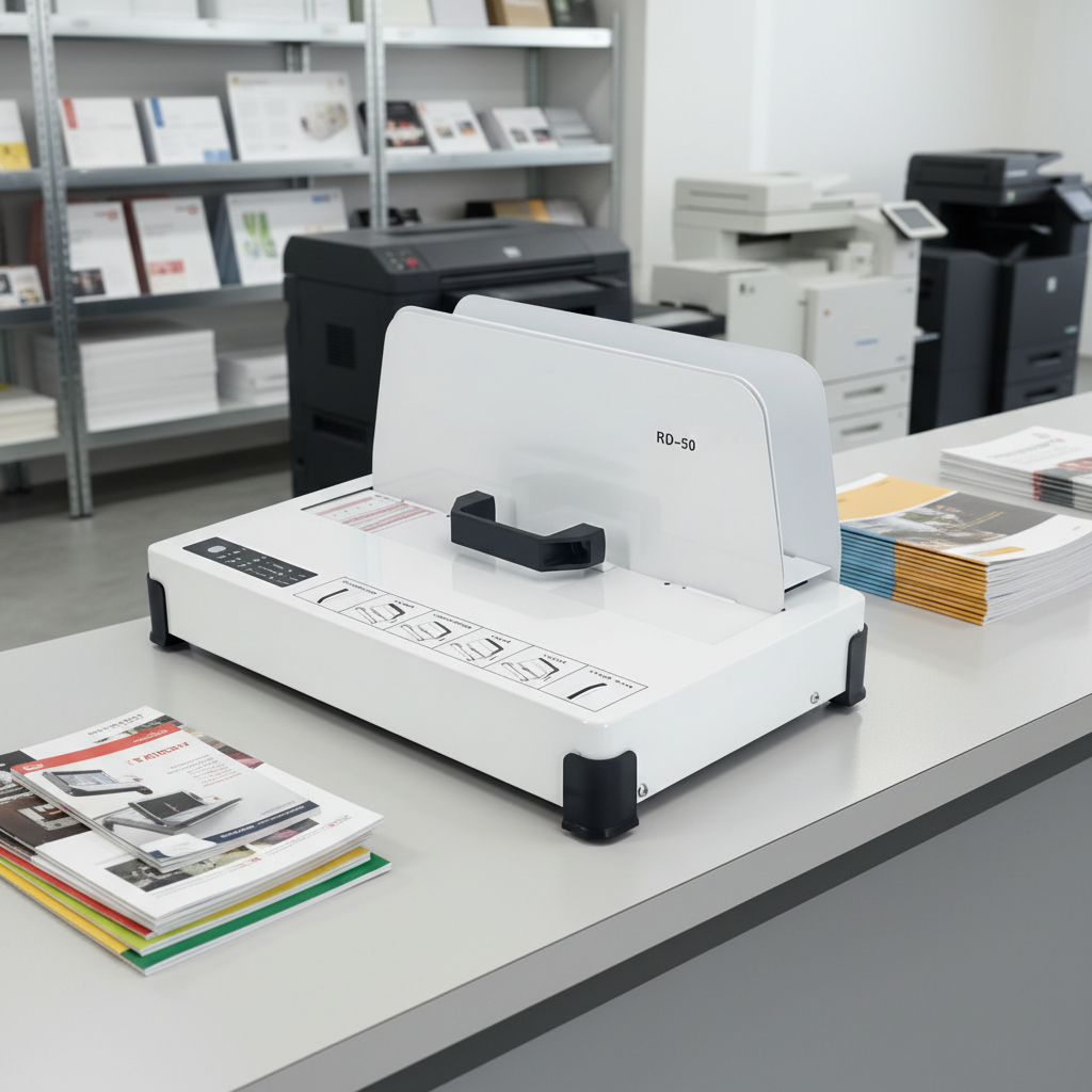 RD-50 Hot Melt Glue Thermal Binding Machine Heavy-Duty Binder