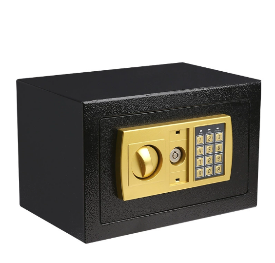 Commercial Mini Digital Home Safe Deposit Box Steel for Hotels Electronic Digital Lock for Secure Indoor/Outdoor Use
