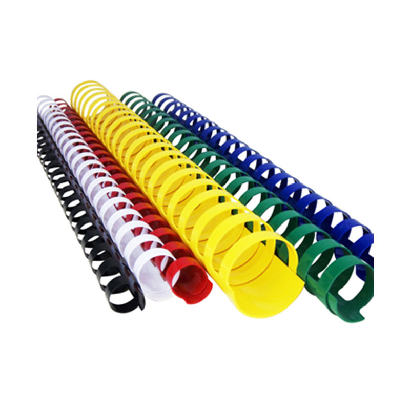 6mm-51mm 21-Hole Comb Binding Apron SPIRAL COMB BINDING Plastic Combs Ring Spiral Binders for Binding Book Spiral Ring